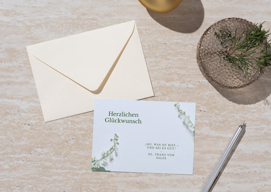 Christliche Geburtstagskarte