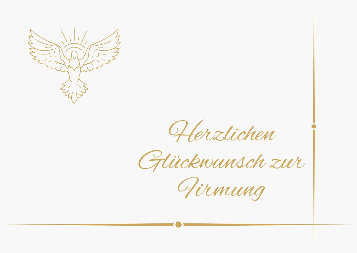Geschenkkarte zur Firmung