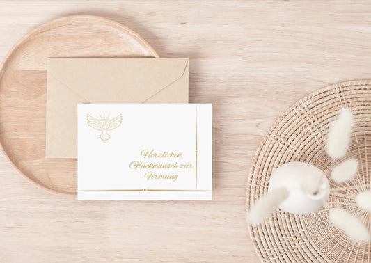 Geschenkkarte zur Firmung