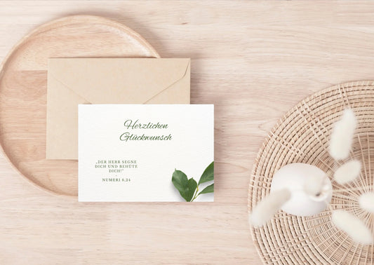 Christliche Geburtstagskarte