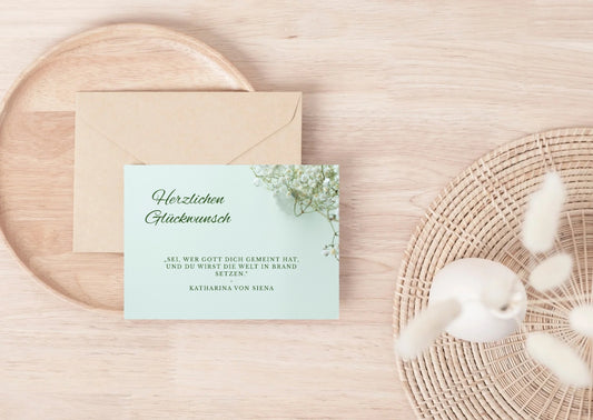 Christliche Geburtstagskarte