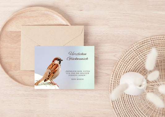 Christliche Geburtstagskarte