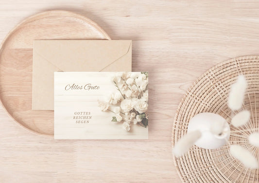 Christliche Alles-Gute Karte