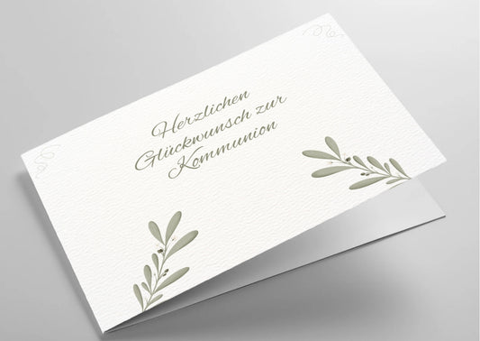 Geschenkkarte zur Kommunion
