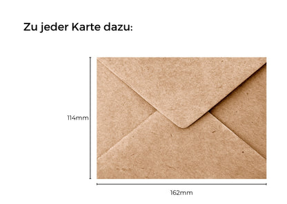 Christliche Hochzeitskarte mit Bibelvers