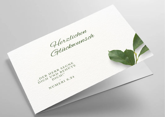 Christliche Geburtstagskarte
