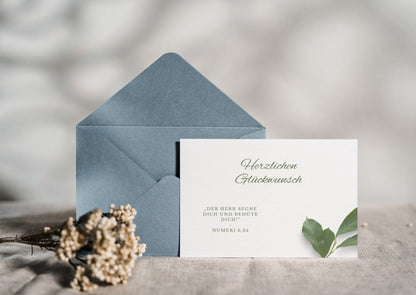 Christliche Geburtstagskarte