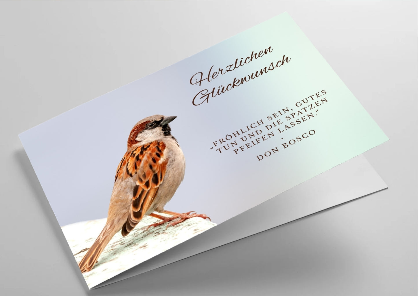 Christliche Geburtstagskarte