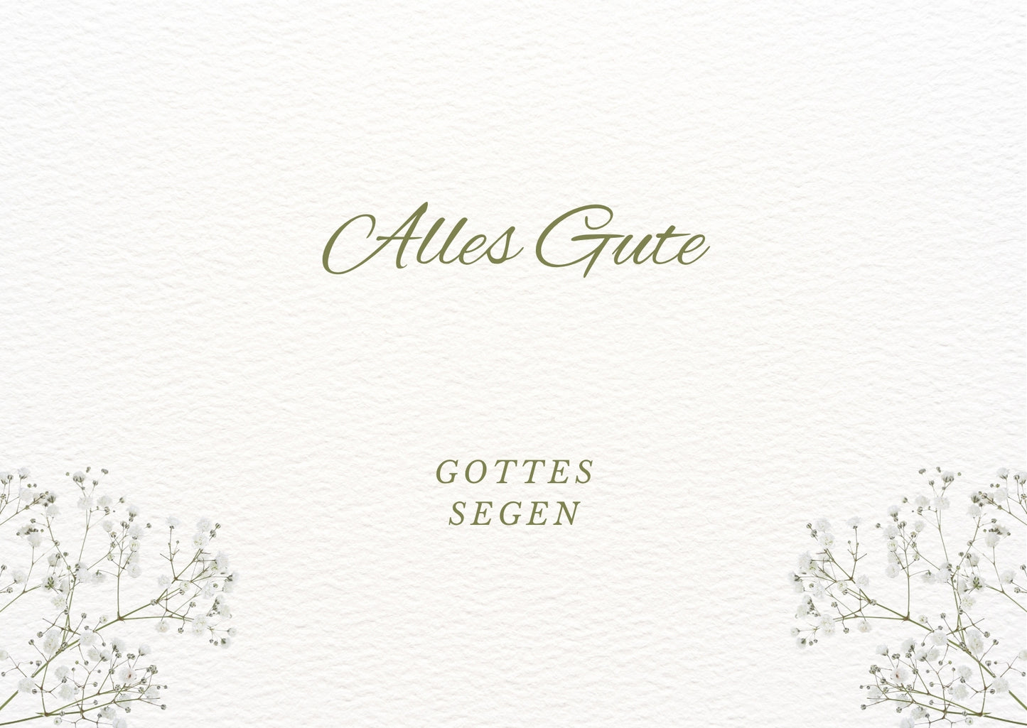 Christliche Alles-Gute Karte