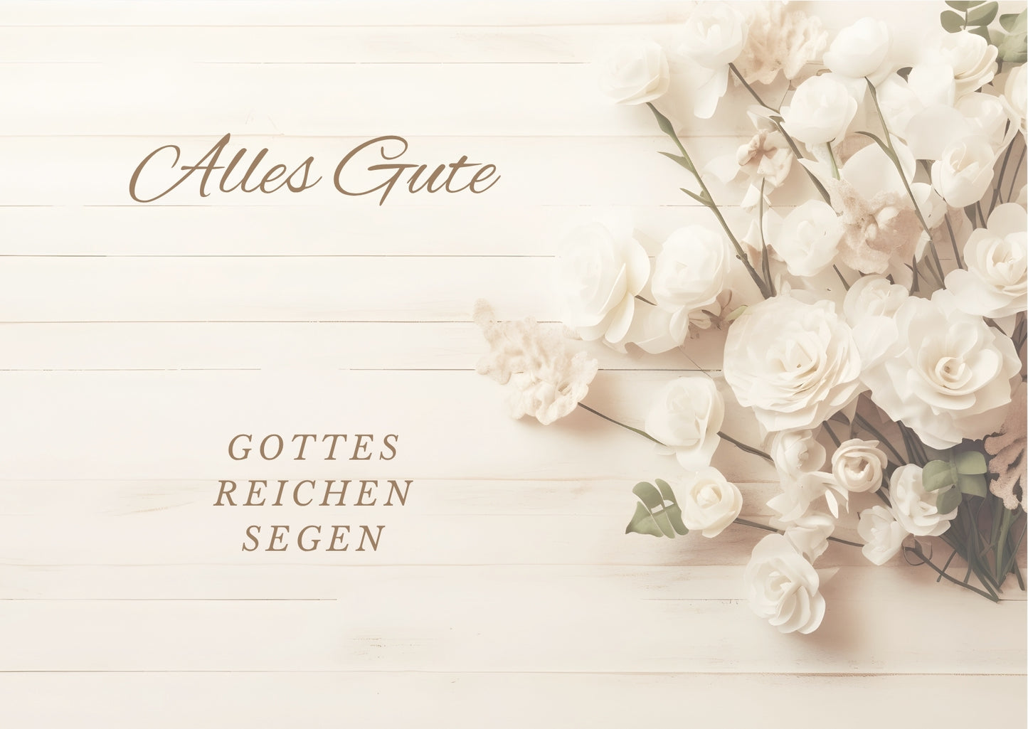 Christliche Alles-Gute Karte